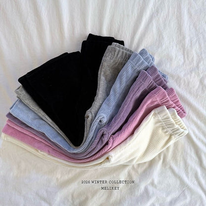 [PRE-ORDER] Velour Boot-Cut Pants