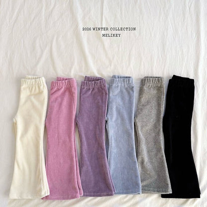 [PRE-ORDER] Velour Boot-Cut Pants