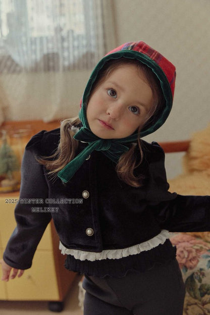 [PRE-ORDER] Christmas Check Bonnet