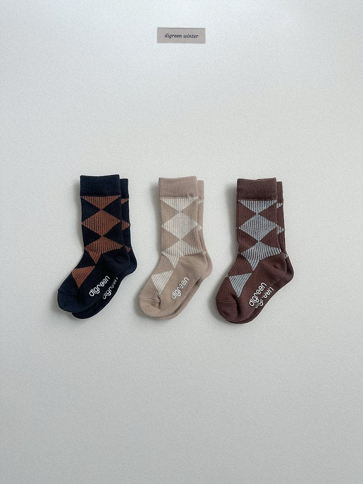 [PRE-ORDER] Diamond Sock Set
