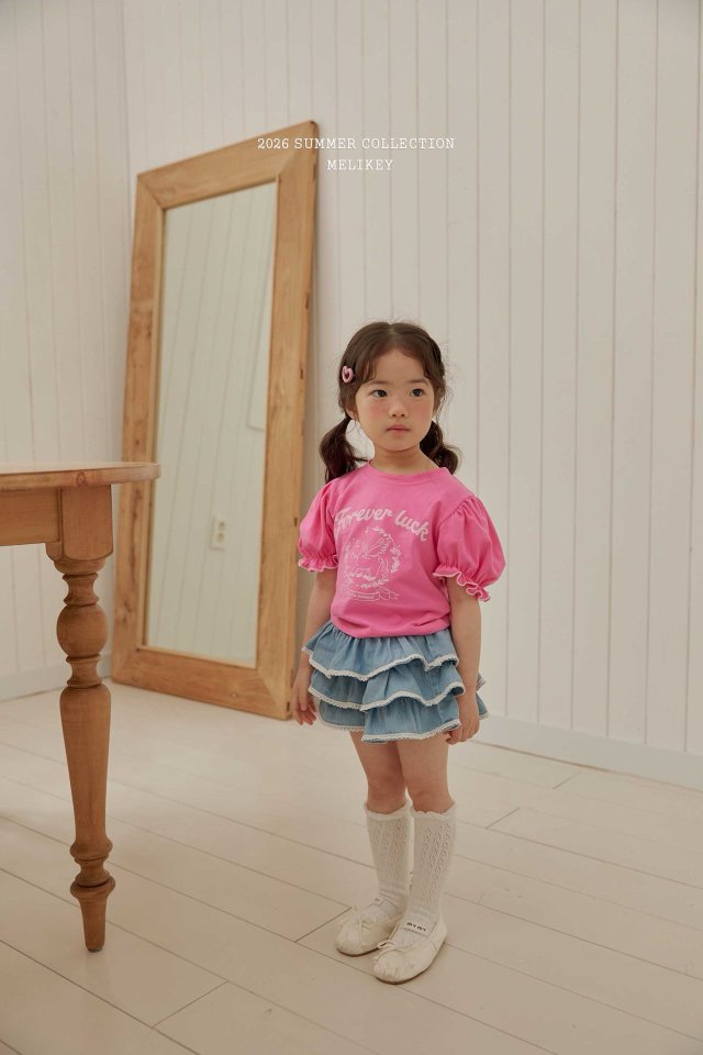 [PRE-ORDER] Lace Denim Can Can Skirts