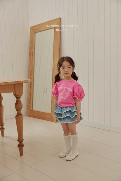 [PRE-ORDER] Lace Denim Can Can Skirts