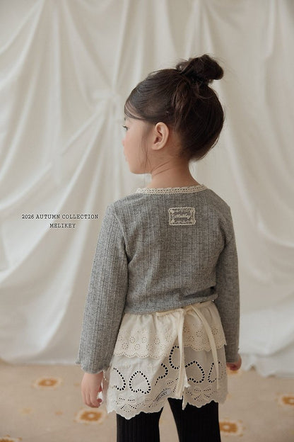 [PRE-ORDER] Natural Lace Cardigan