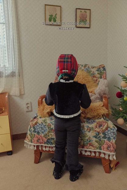 [PRE-ORDER] Christmas Check Bonnet