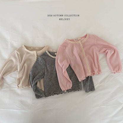 [PRE-ORDER] Natural Lace Cardigan