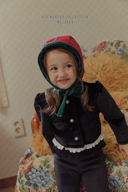 [PRE-ORDER] Christmas Check Bonnet