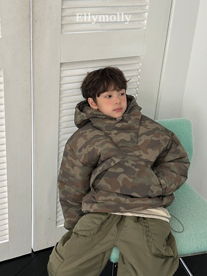 [PRE-ORDER] Camo Padded Hoodie Sweatshirts