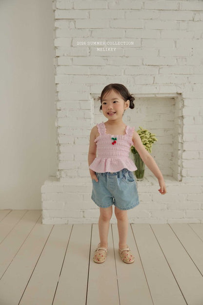 [PRE-ORDER] Heart Denim Shorts