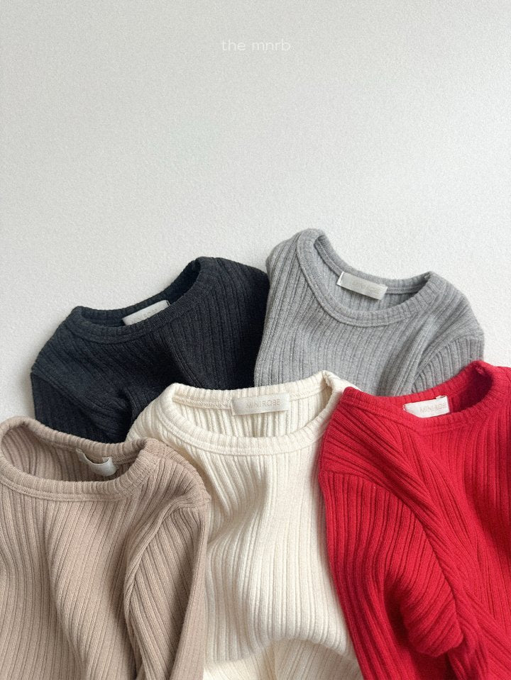 [PRE-ORDER] Winter Ribbed T-Shirts