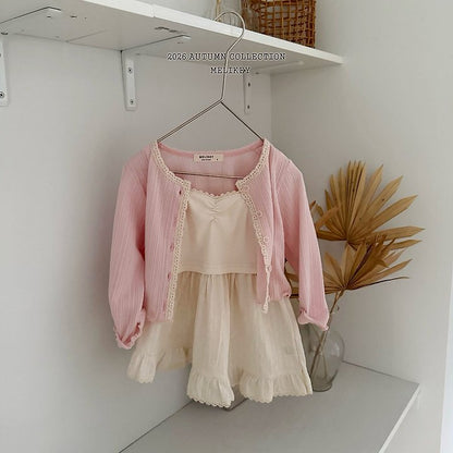 [PRE-ORDER] Natural Lace Cardigan