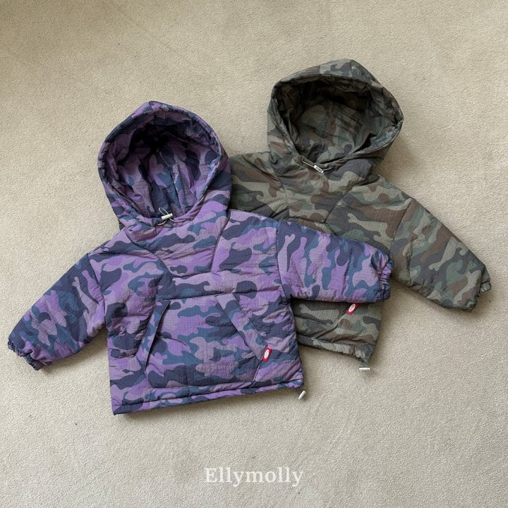 [PRE-ORDER] Camo Padded Hoodie Sweatshirts
