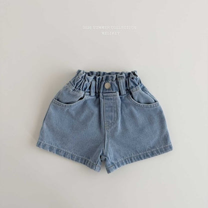 [PRE-ORDER] Heart Denim Shorts