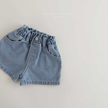 [PRE-ORDER] Heart Denim Shorts