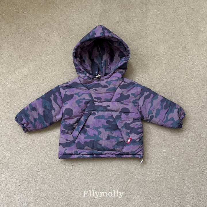 [PRE-ORDER] Camo Padded Hoodie Sweatshirts