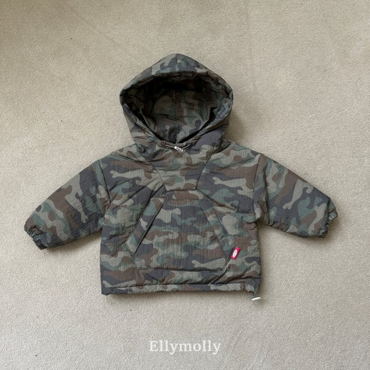 [PRE-ORDER] Camo Padded Hoodie Sweatshirts