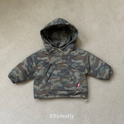 [PRE-ORDER] Camo Padded Hoodie Sweatshirts