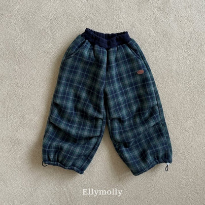 [PRE-ORDER] Teddy Fur Check Pants