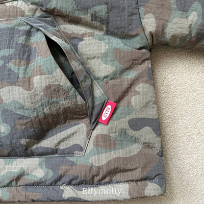 [PRE-ORDER] Camo Padded Hoodie Sweatshirts