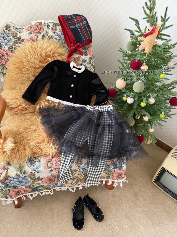 [PRE-ORDER] Christmas Check Bonnet