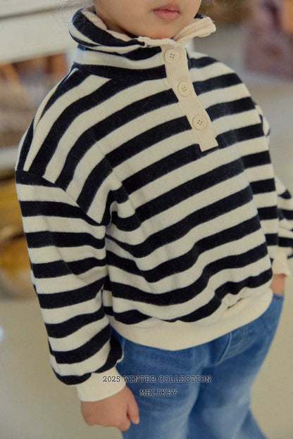 [PRE-ORDER] High Neck Button Sweatshirts