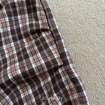 [PRE-ORDER] Teddy Fur Check Pants