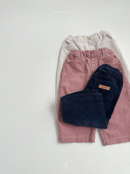 [PRE-ORDER] Crepe Corduroy Pants