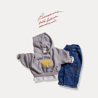 [PRE-ORDER] Brid Hoodie Crop Sweatshirts