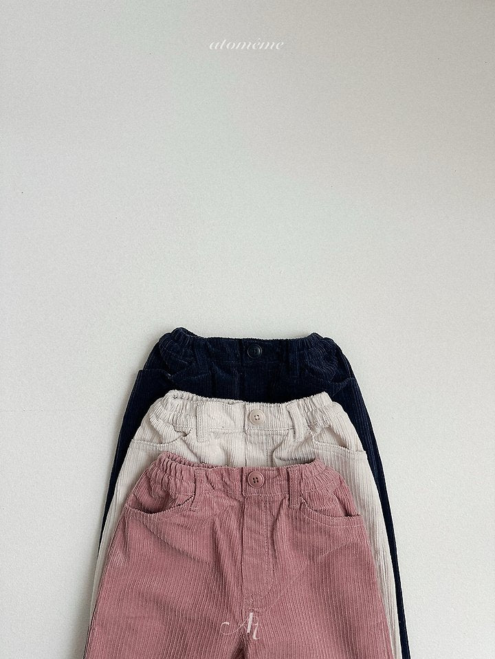 [PRE-ORDER] Crepe Corduroy Pants