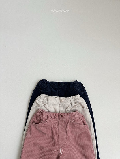 [PRE-ORDER] Crepe Corduroy Pants