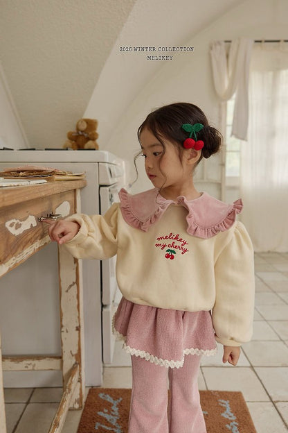 [PRE-ORDER] Cherry Collar Sweatshirts