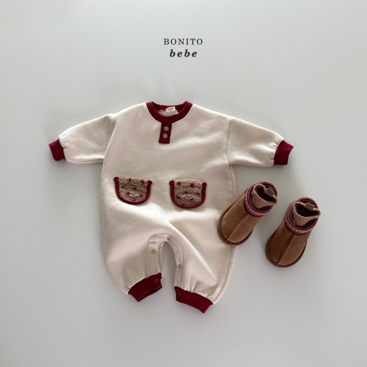 [PRE-ORDER] Color Block Two Pocket Body Suit