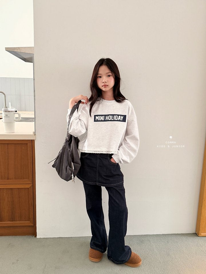 [PRE-ORDER] Denim Skirt Pants
