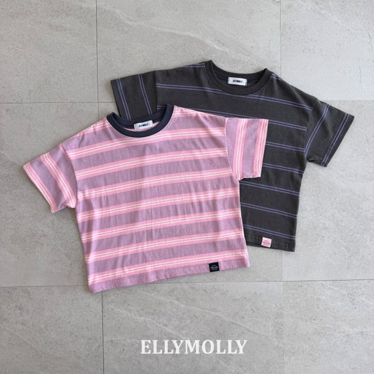 [PRE-ORDER] Washed Stripe Box T-Shirts