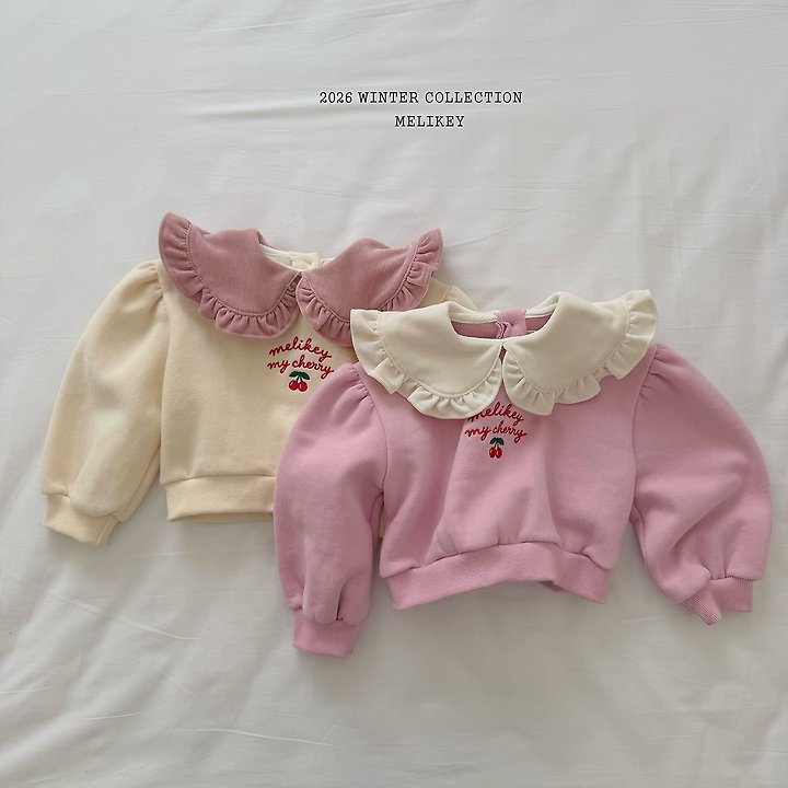 [PRE-ORDER] Cherry Collar Sweatshirts