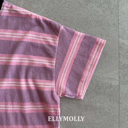 [PRE-ORDER] Washed Stripe Box T-Shirts