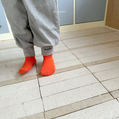 Sweetie Jogger Pants [Melange Grey/S(2-3yr)]