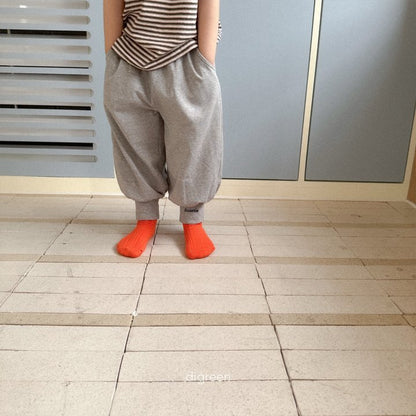 Sweetie Jogger Pants [Melange Grey/S(2-3yr)]