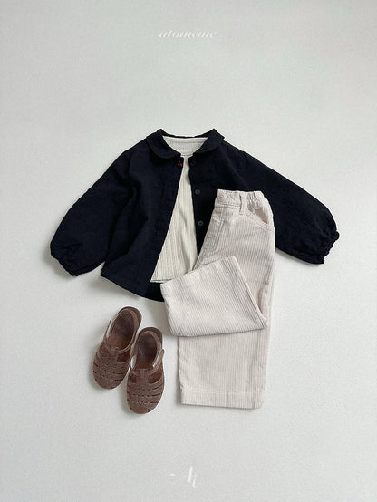[PRE-ORDER] Crepe Corduroy Pants