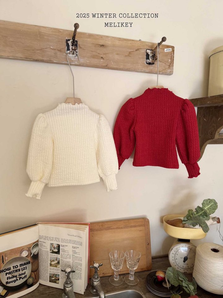 [PRE-ORDER] Knit Ribbed Puff T-Shirts