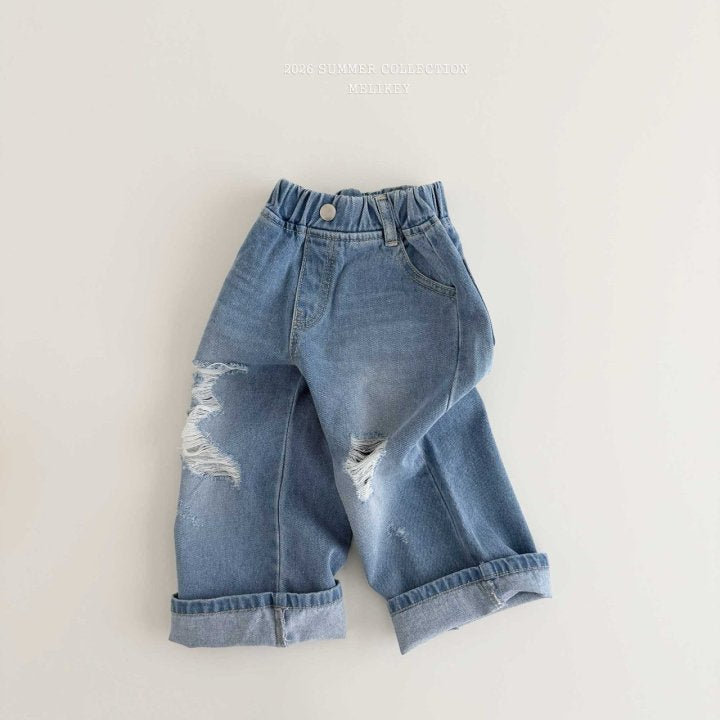 [PRE-ORDER] Folding Vintage Denim Pants