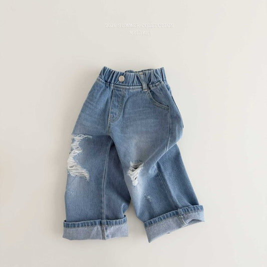 [PRE-ORDER] Folding Vintage Denim Pants