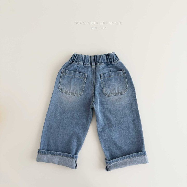 [PRE-ORDER] Folding Vintage Denim Pants