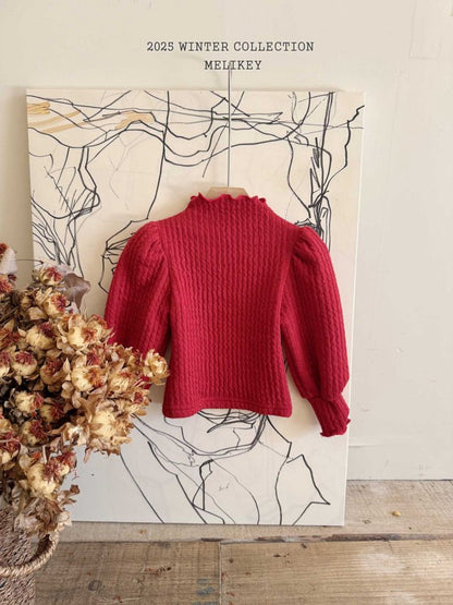 [PRE-ORDER] Knit Ribbed Puff T-Shirts