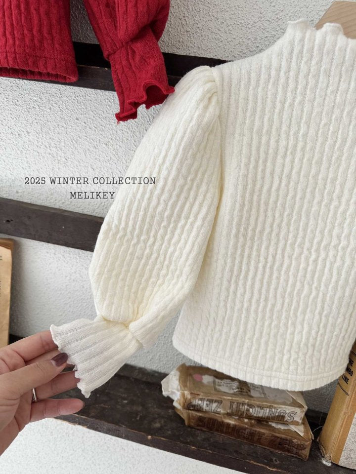 [PRE-ORDER] Knit Ribbed Puff T-Shirts