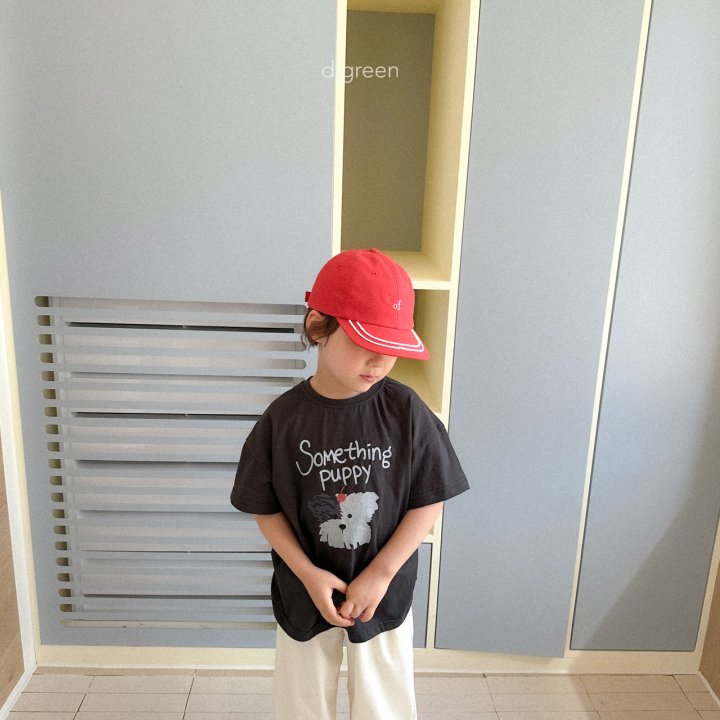 Something Puppy T-Shirts [Ivory/S(2-3yr)]