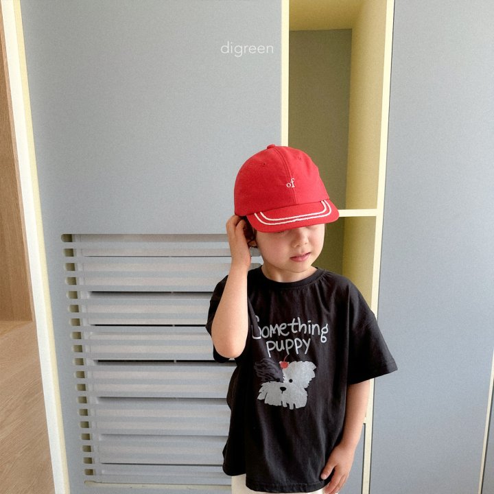 Something Puppy T-Shirts [Ivory/S(2-3yr)]