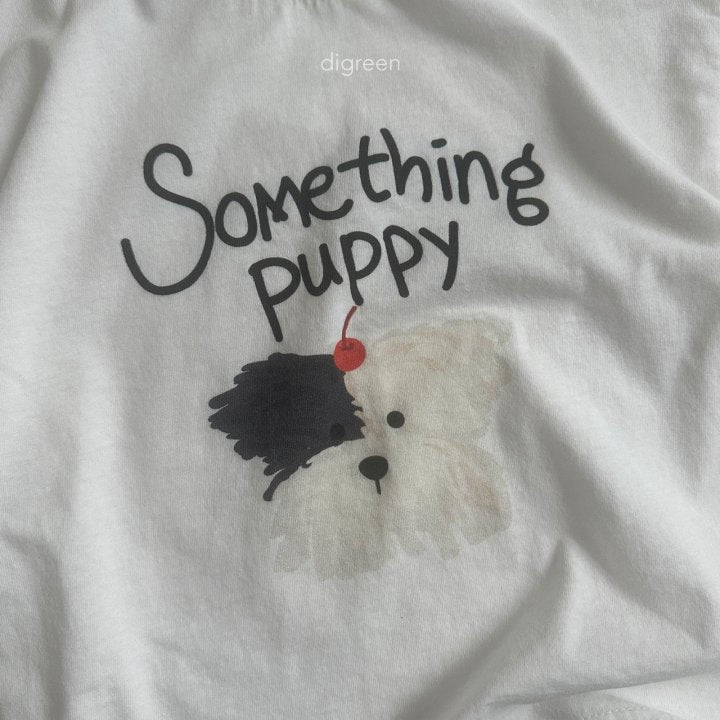 Something Puppy T-Shirts [Ivory/S(2-3yr)]