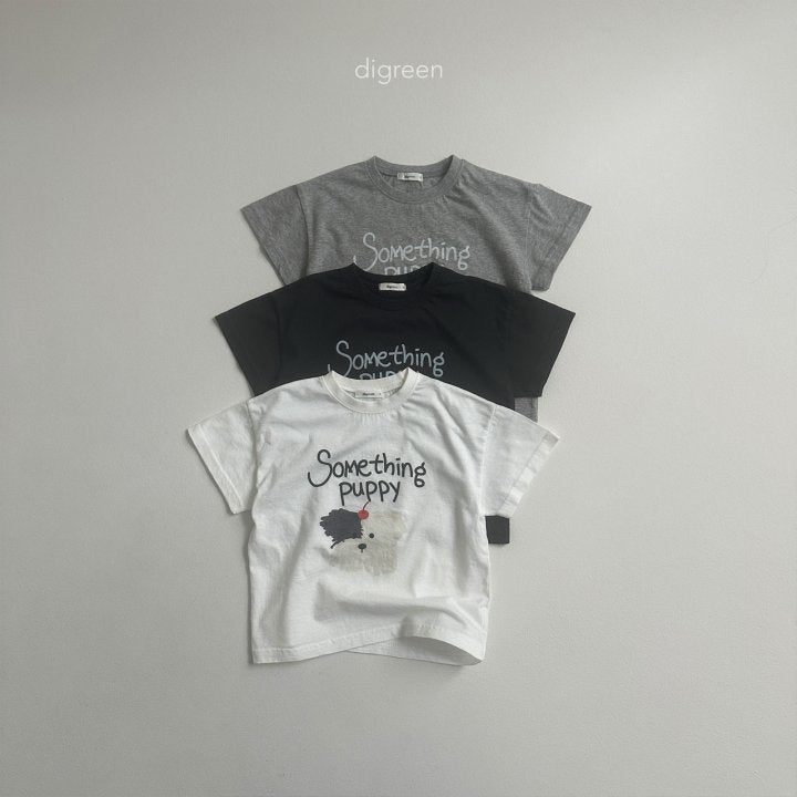 Something Puppy T-Shirts [Ivory/S(2-3yr)]