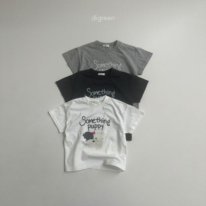 Something Puppy T-Shirts [Ivory/S(2-3yr)]