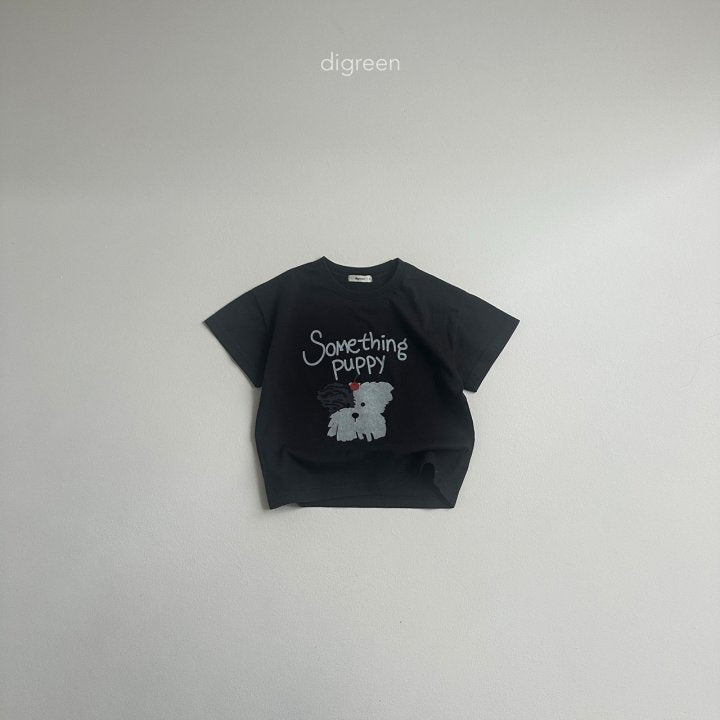 Something Puppy T-Shirts [Ivory/S(2-3yr)]